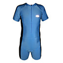 Short triathlon grue nylon bib