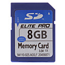 8GB Hi-speed Elite Pro SD Memory Card