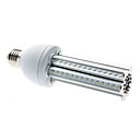E27 9W 84-SMD 900-1000LM 6000-6500K Natural White Light LED Corn Bulb (85-265V)