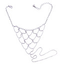 Charming Alloy with Tassels Crystal Anklet