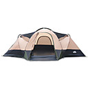 CAMPPAL-FT016 Extérieur 3 Tente pliante Chambres (5-8 Personnes)