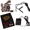 1 Ferro Cast Kit Tatoo Macchina per il rivestimento e sfondo