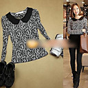 encaje camisa blusa delgada
