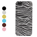 Flash Powder Design Zebra Pattern Hard Case for iPhone 5 (Assorted Colors)