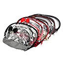 1pz di plastica trasparente Set Cosmetic Bag (22x18x4cm, colore casuale)