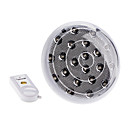 E27 1.5W 100-130Lm Branco Frio Luz recarregável lâmpada LED Ponto Controle Remoto (110-240V)