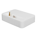 Charge et Data Station d'amarrage avec sortie audio pour iPhone 5 (Blanc)