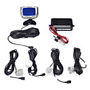 Parking System mit 4 Radar + Control Box + LCD Display, Silber