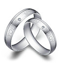 Mooie 925 Sterling Zilver Couple's Ringen