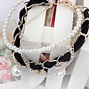 Trendy Layered Dames Parel Armband
