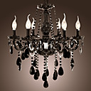 Lámpara Chandelier de Cristal con 6 Bombillas - WERL