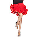 Ballroom Dancewear Viscose Performance Latin Dance Skirt For Ladies More Colors