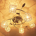 20W G4 Circinate Iron inbouw Licht met aluminium en Crystal Shades