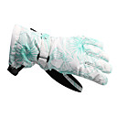 Women's Outdoor Waterproof Skiing Gloves with Space Cotton Insert
