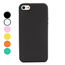 Solid Color Soft Case for iPhone 5 (Assorted Colors)