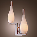 Crystal Wall Light with 2 Lights - Bottle Shaped Shade