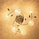 20W G4 Circinate Iron Flush Mount Light Aluminum Shades