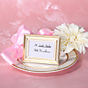 gouden kralen fotolijst / placecard houder