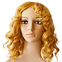 Mono Top 100% Indian Remy Blonde Curly Wig