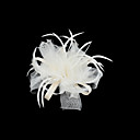 Lovely Net With Feather Women's Hair Combs (More Colors)