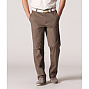 Men's 100%Cotton Casual Pants(Khaki)