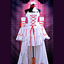 cosplay costume inspiré par pandora hearts lapin blanc robe blanche alice
