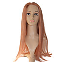 Full Lace 20 Zoll 100% Human Hair Silky Straight Perücken