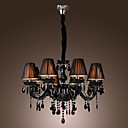 Lámpara Chandelier de Cristal con 8 Bombillas - NORFOLK