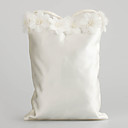 Fabulous Satin with Flower Wedding Bridal Purse(More Colors)