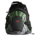 Swissgear Men's 1680D Oxford and PU 32L Shoulder Bag / 14 Inches Laptop Package (Green/Orange)