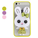 3D Design Rabbit Design for iPhone 5 (Assorted Colors)
