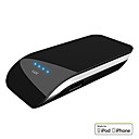 luv PS01 pacote de energia solar para iPhone, iPad e muito mais (2100 mAh, Preto, mfi CE FCC RoHS certificado)