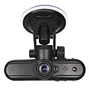 120 Degree Wide Angle View Car DVR with Built-in Microphone Support LED Night Vision