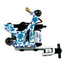 Blau und Weiß Porzellan Klassische Tattoo Machine Gun für Futter und Schattierung
