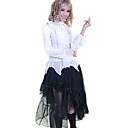 Black Lace Knee-Length Princess Lolita Rock