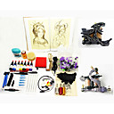 2 Iron Tattoo Machine Guns Kit for Lining and Shading
