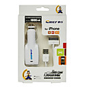 Car Charger for iPhone 4/4S/3GS, DC12/24V to DC5V