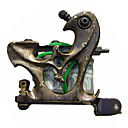Damascus Brass Wire Cutting Tattoo Machine Gun