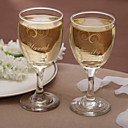 personalizzati classico bicchiere da vino (set di 2)