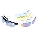 Anti-UV Sporten Wielrennen Oogbescherming Bril Goggles met Extra Lens