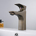 Antique Centerset Single Handle Bathroom Sink Faucet Antique Brass Finish