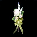 Splendido raso / cotone in formato libero Wedding Corsage da polso