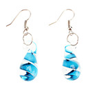 Arty-Crafty Drop Shaped Earings (Assorted Color)