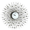 31.5" Modern Peacock Metal Wall Clock