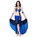 Performance Dancewear Spandex with Embroidery Belly Dance Outfits For Ladies More Colors