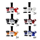1pz completa copertura Decorazioni unghia colorate Set