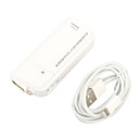 2*AA Emergency Charger Power Bank with LED Light and Lightning Cable for iPhone 5 and iPods