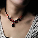 Women's Vintage Agate Natural Flower Choker