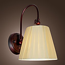 Elegant Style Wall Light in White Shade