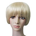 Capless 100% Echthaar Blond Kurz Perücke